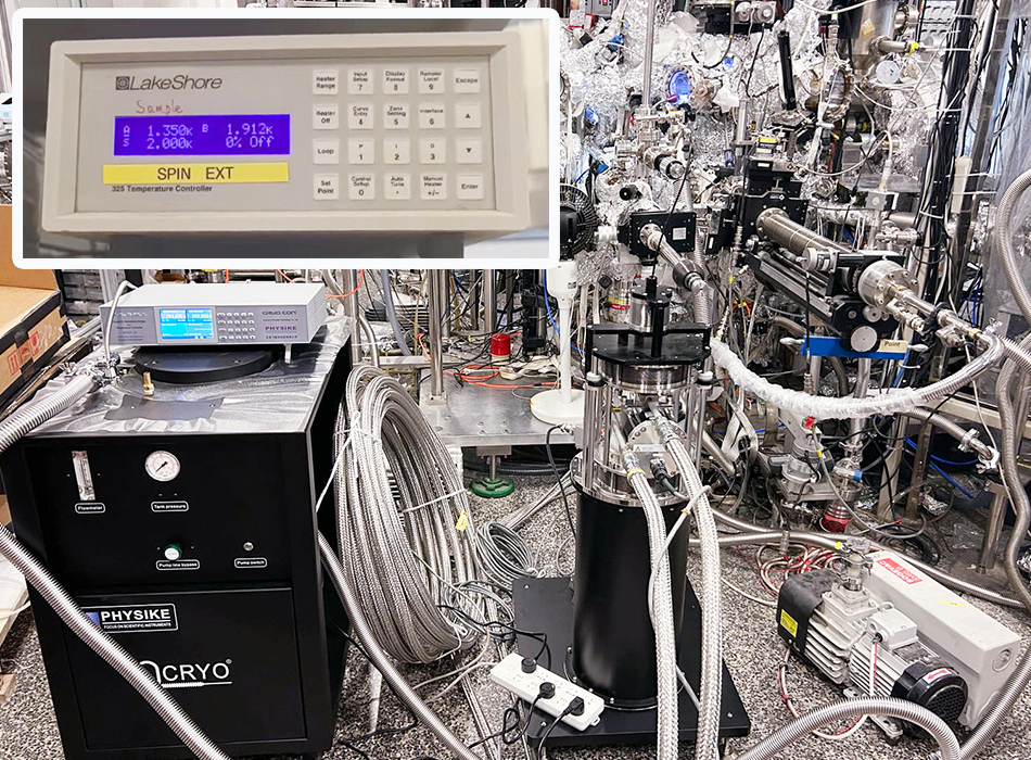 飛斯科開環(huán)ARPES低溫插件無液氦化升級(jí)成功 飛斯科開環(huán)ARPES低溫插件無液氦化升級(jí)成功